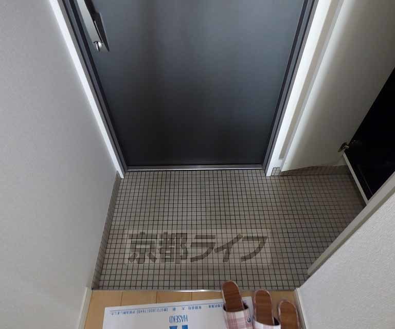玄関　靴収納付の玄関