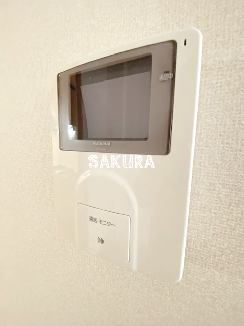 セキュリティ　安心のモニター付きインターホンです♪