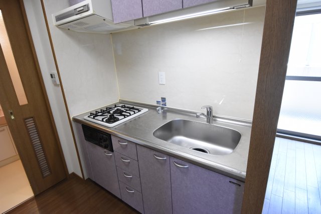 キッチン　ガスコンロ2口のキッチン♪
