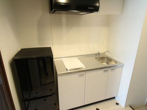 キッチン　冷蔵庫があるかは不明