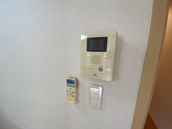 セキュリティ　※別部屋の写真です