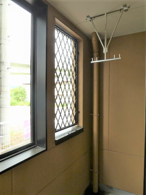 バルコニー　写真は107号室です（参考）