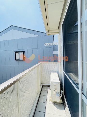 バルコニー　落ち着いた時間を過ごせるバルコニーです