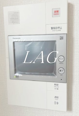 セキュリティ　モニター付インターフォンです。