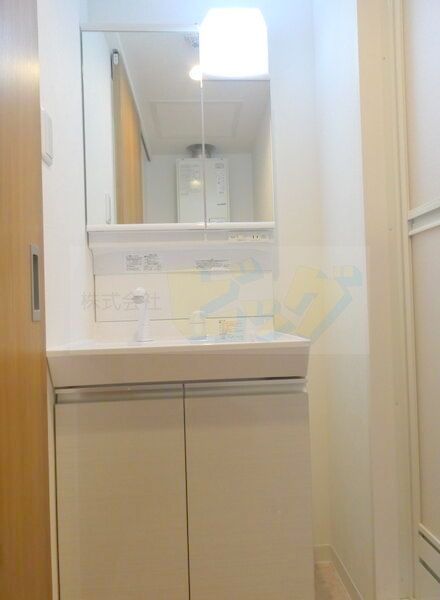 洗面設備　シャワードレッサー付きです！