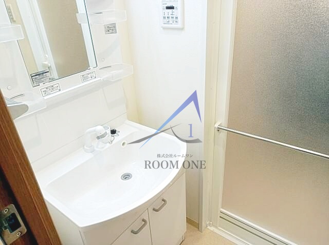 洗面設備　洗面台です。