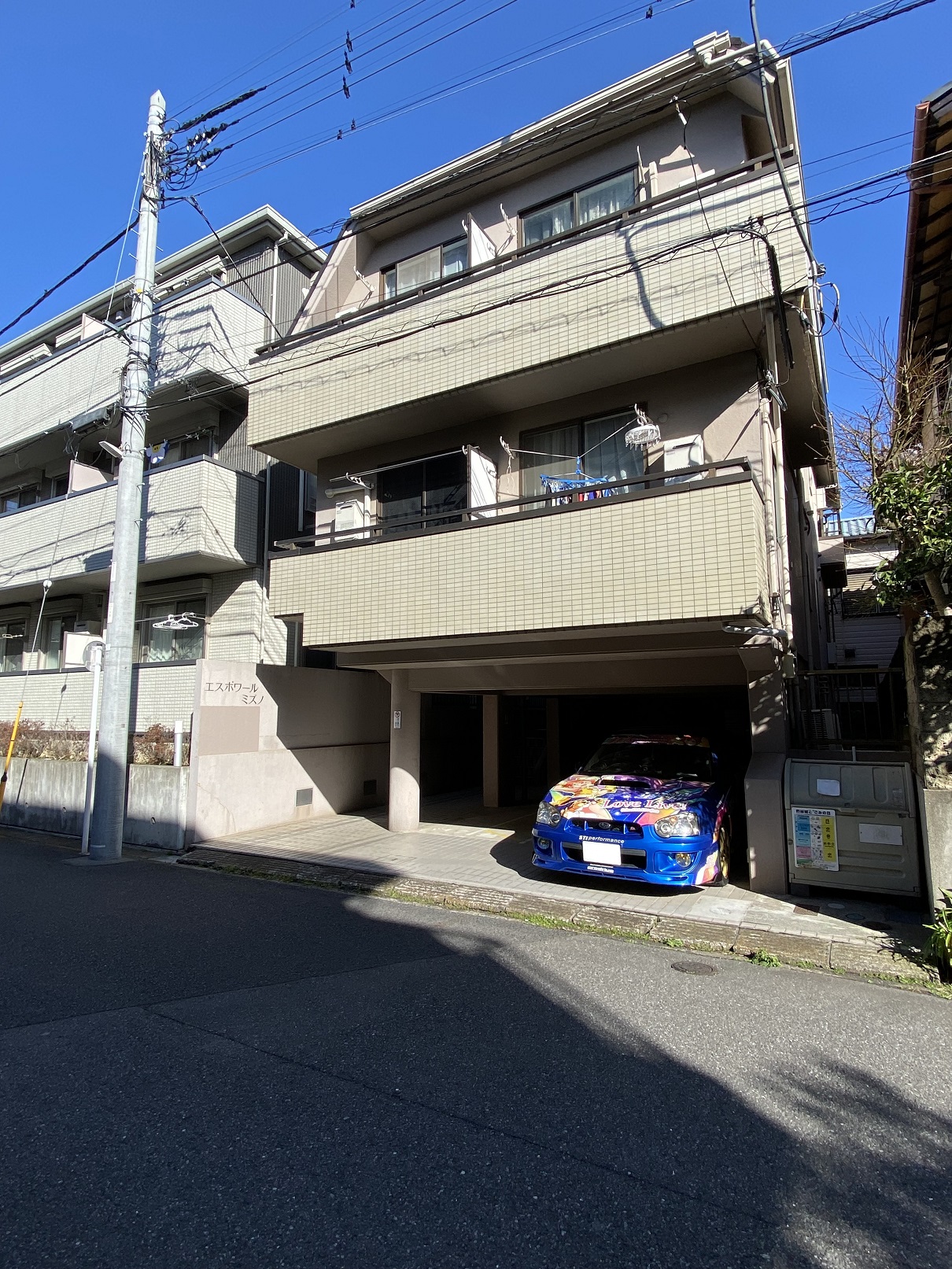 建物外観　エスポワールミズノ外観