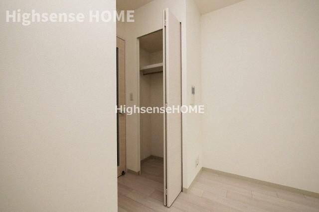 収納　たっぷりとした収納スペースです