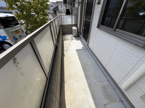 バルコニー　※別部屋の写真です