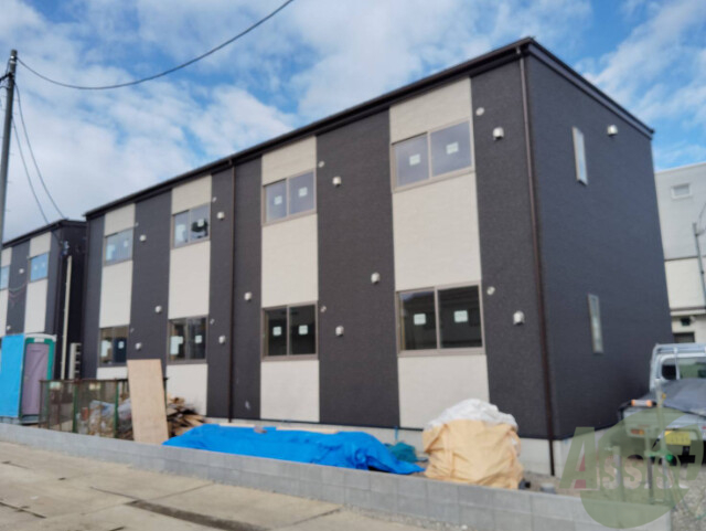建物外観　仙台市若林区穀町「仮）若林区穀町新築アパートＡ」