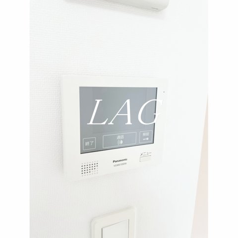セキュリティ　モニター付きインターフォンです。