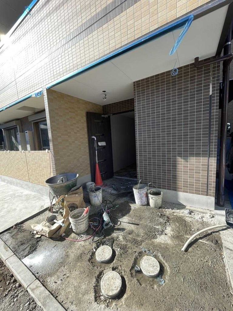 エントランス　※建築時