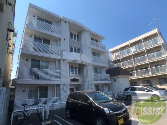 建物外観　札幌市北区北２１条西「グランメールセンチュリーＮ２１」