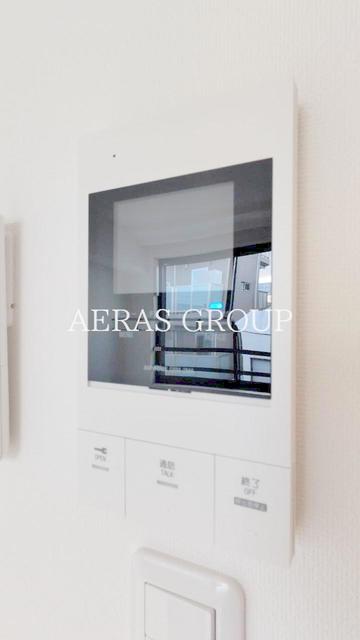 セキュリティ　モニター付きインターホン