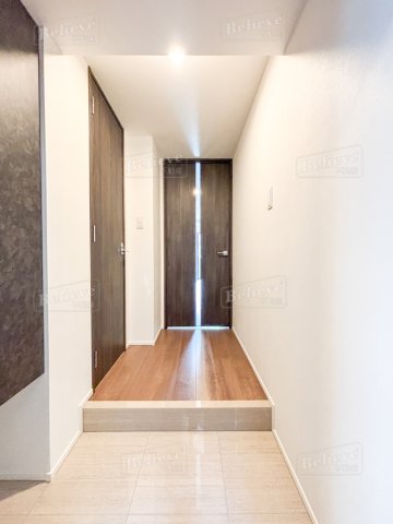 玄関　シューズボックス付きの玄関☆