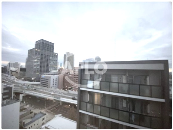 眺望　エスリード難波ステーションゲートノーステラス　展望