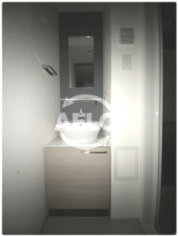 洗面設備　エスリード難波ステーションゲートノーステラス　独立洗面台