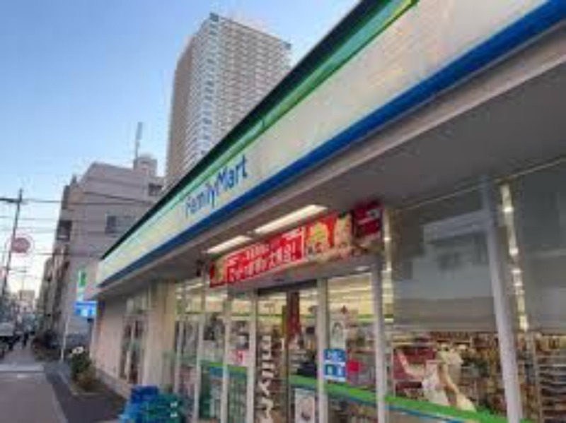 コンビニ　ファミリーマート浅草橋三丁目店（コンビニ）まで407m