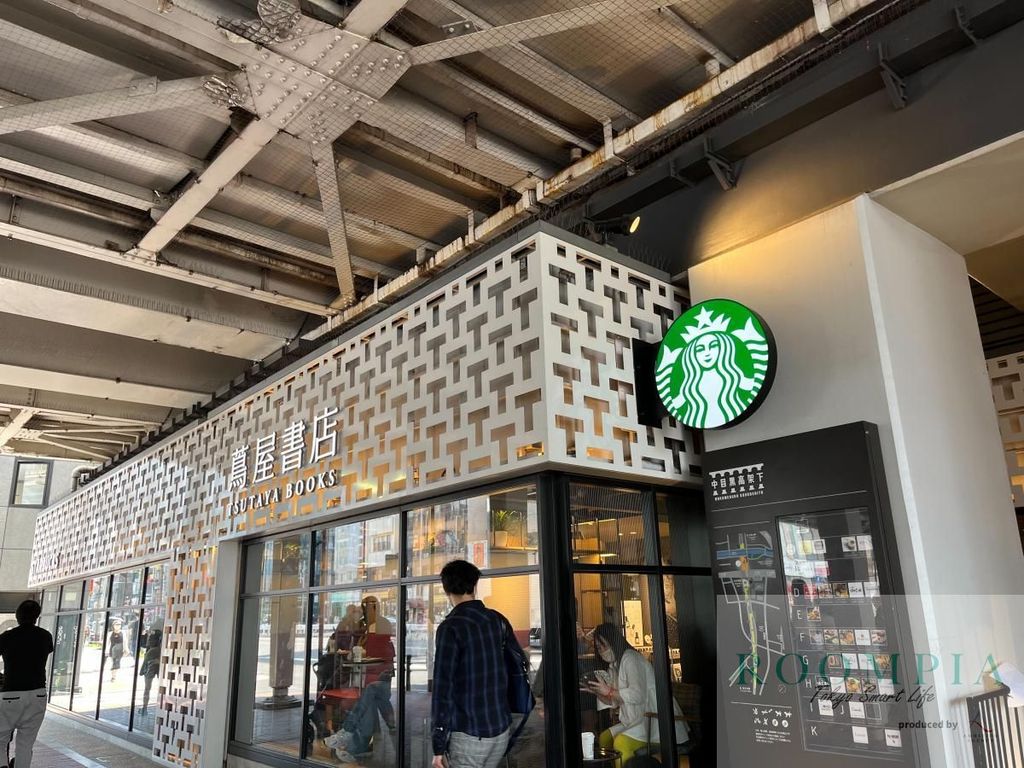 飲食店　スターバックスコーヒー中目黒蔦屋書店（飲食店）まで800m