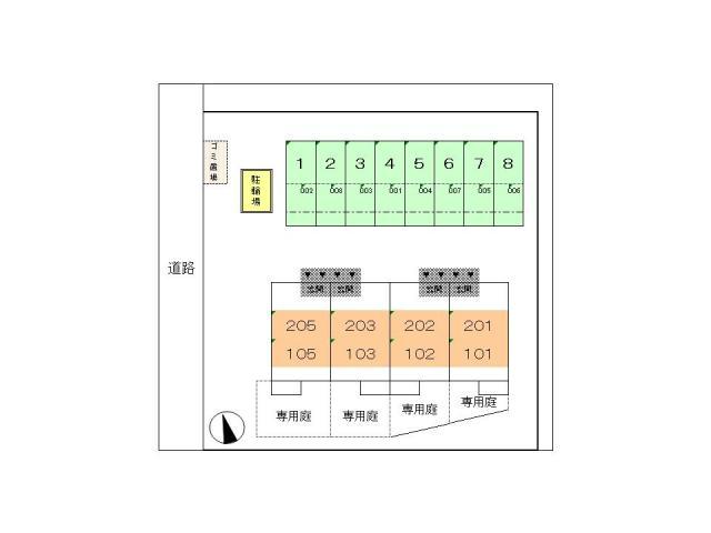 駐車場　駐車場
