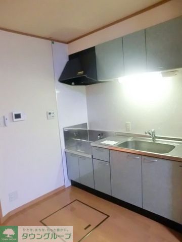 キッチン　ガスコンロ設置可能のキッチンです