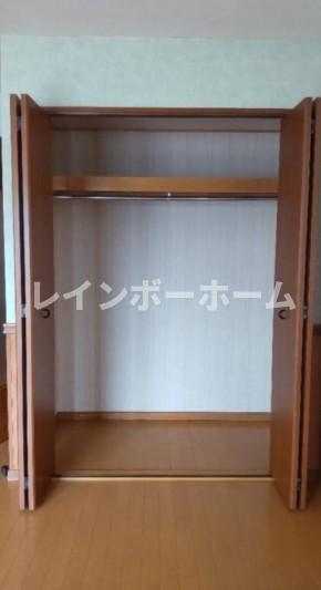 収納　たっぷりとした収納スペースです