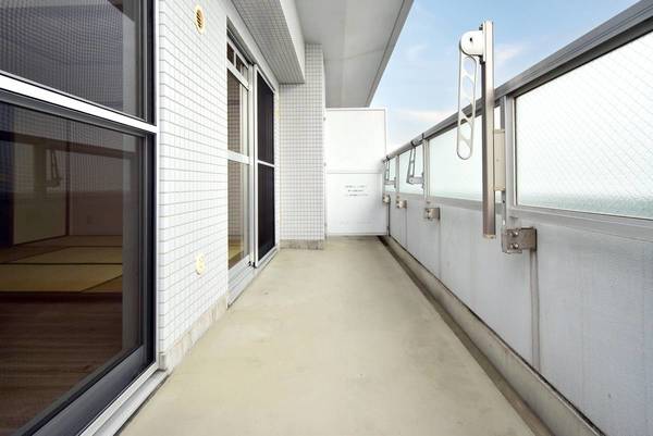 バルコニー　ビレッジハウスの同一物件・同一タイプの間取りの写真です