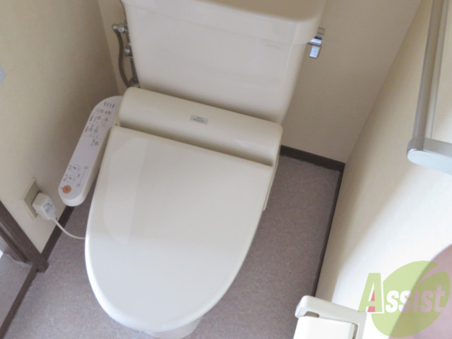 トイレ　各機能付きのトイレですので安心してご利用いただけます