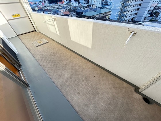 バルコニー　※別部屋の写真です
