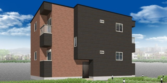 建物外観　外観パース