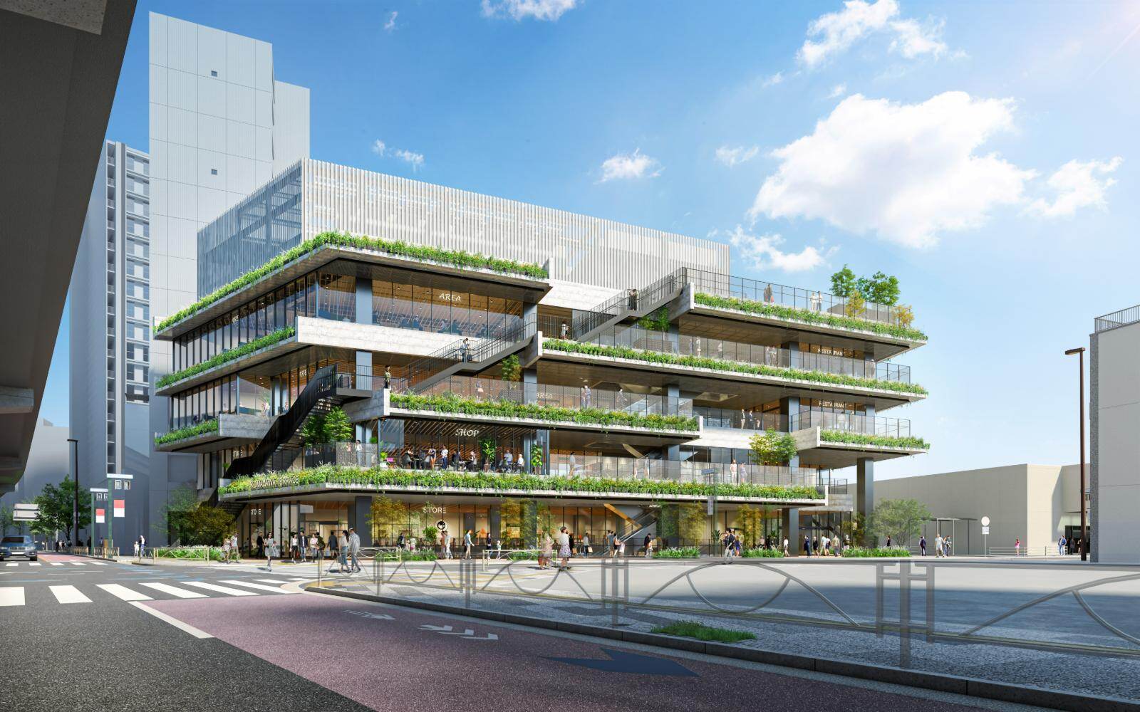 ショッピングセンター　駒沢パーククォーター（ショッピングセンター）まで465m