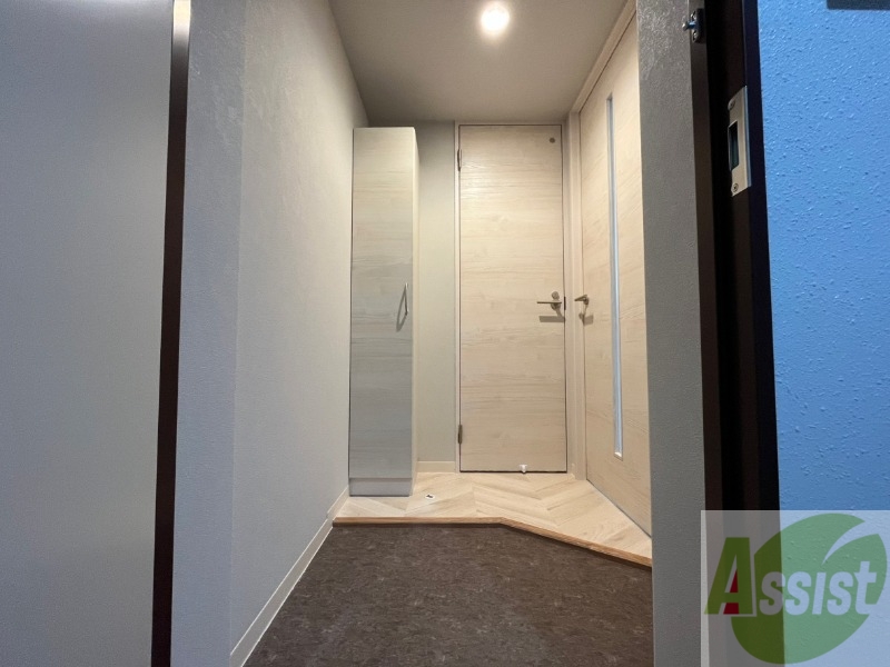 玄関　玄関にはシューズボックスもあり便利です！