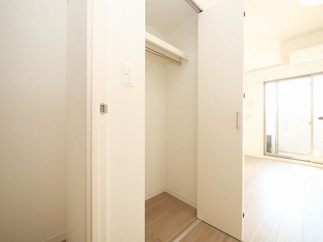 収納　収納のためのスペースです