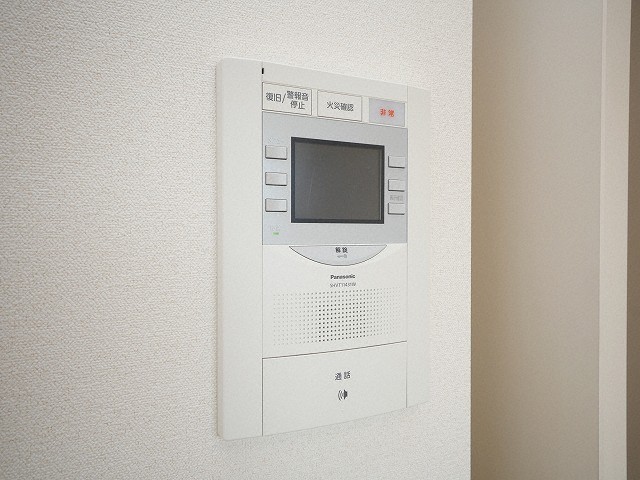 セキュリティ　モニター付きインターフォンです