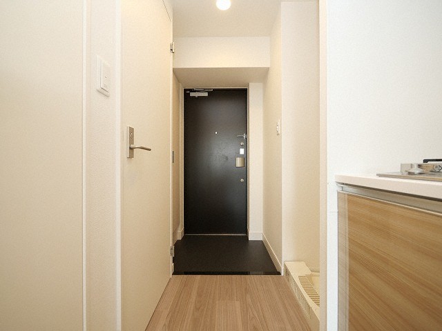 玄関　収納もある玄関です