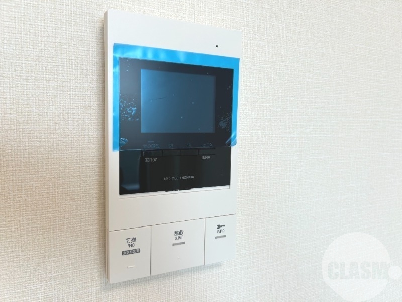 セキュリティ　来訪者が確認できるモニターホン♪