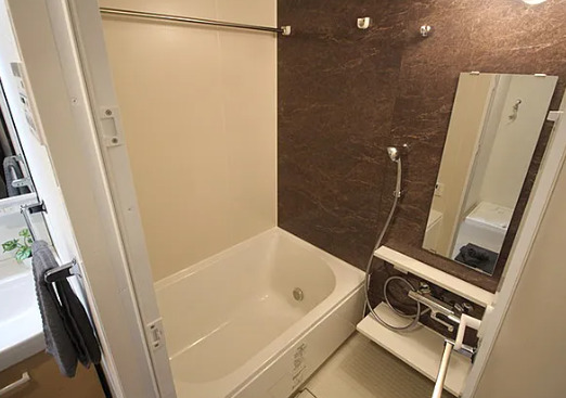バス・シャワールーム　コンパクトで使いやすいお風呂です