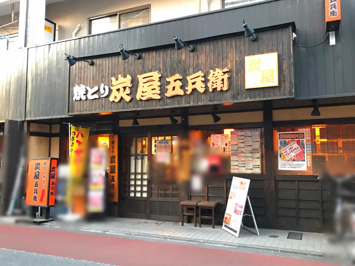 飲食店　炭屋五兵衛不動前店（飲食店）まで116m