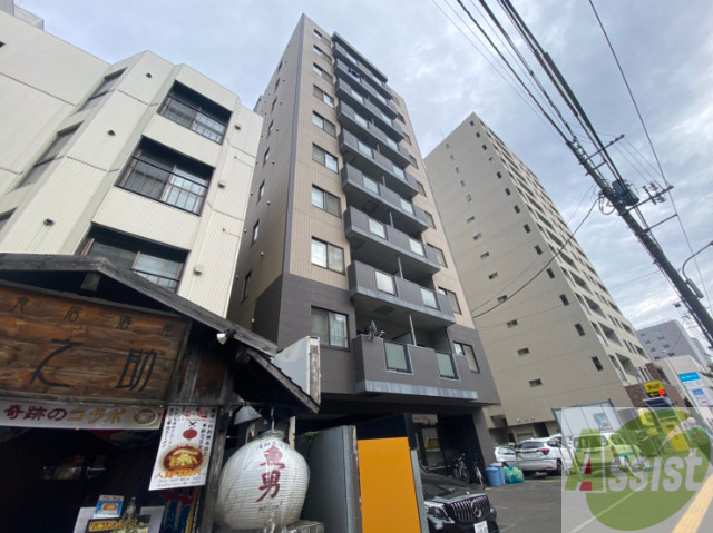 建物外観　札幌市中央区北１条東「ビーンズコート」