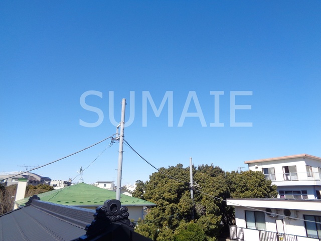 眺望　バルコニーからの景色です！