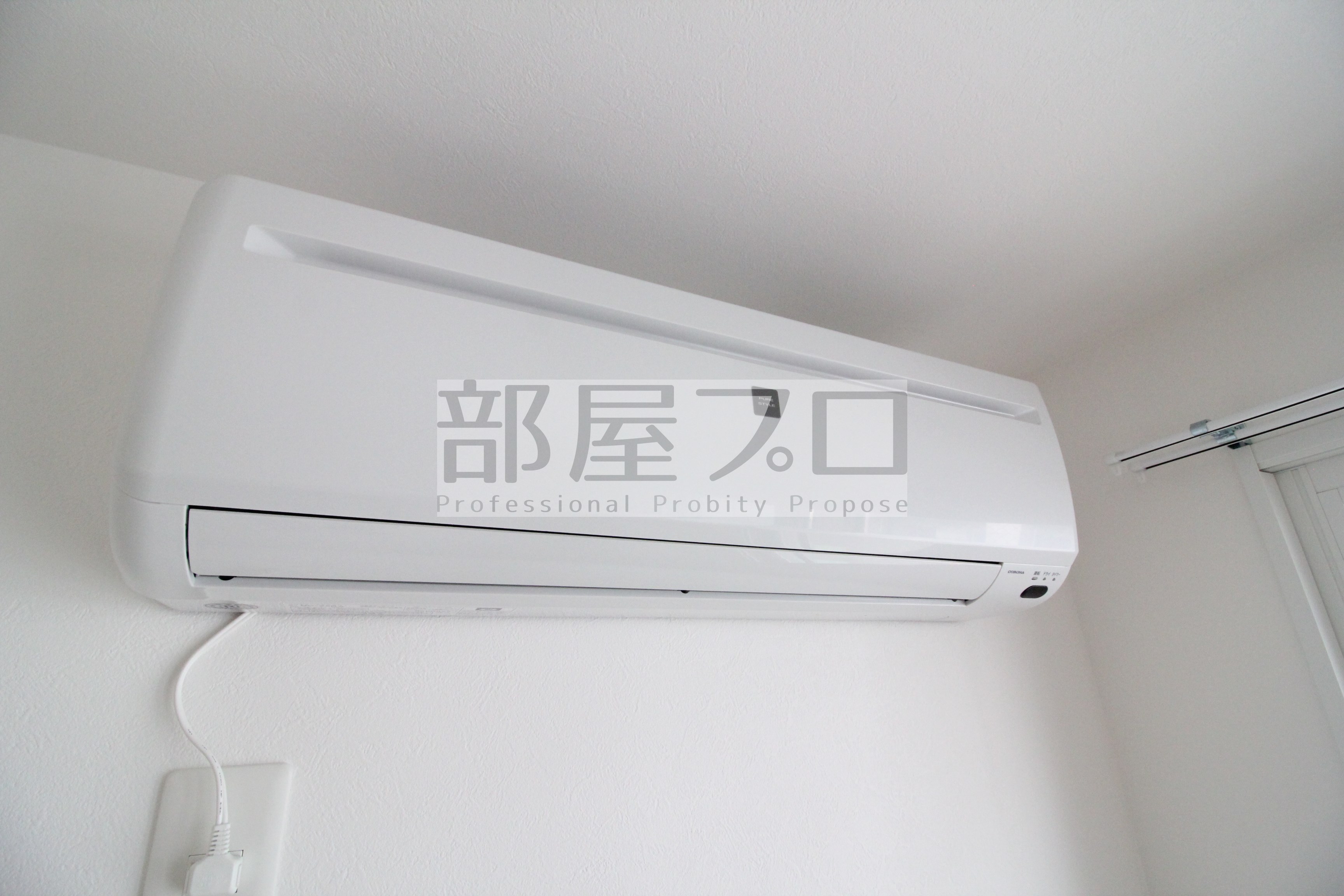 その他設備　夏も快適なエアコン付き