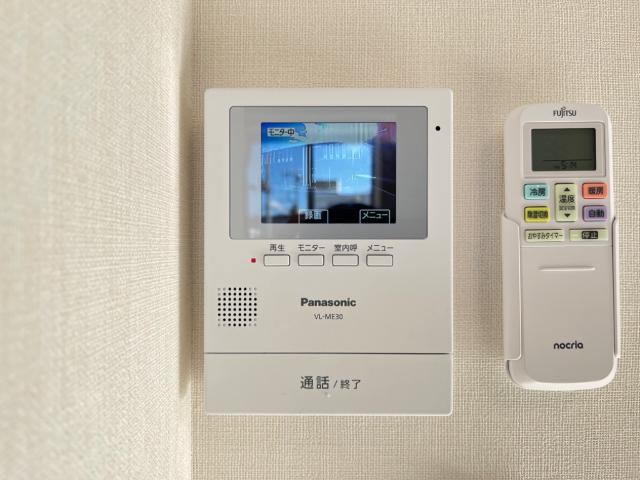 セキュリティ　カメラ付インターホン（イメージ）