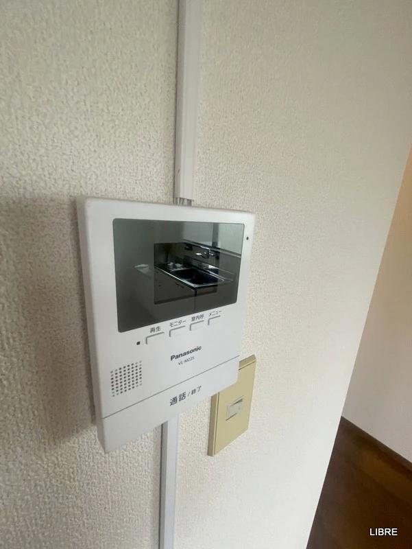 セキュリティ　モニター付きインターホン