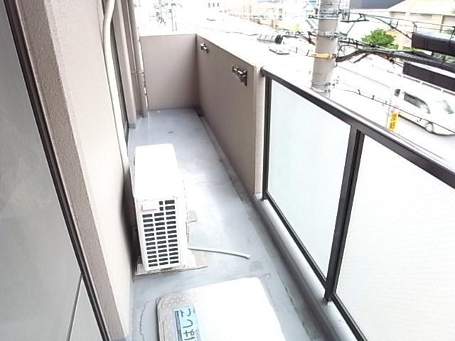 バルコニー　落ち着いた時間を過ごせるバルコニーです