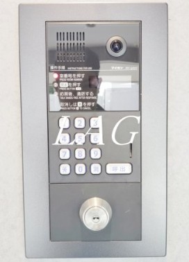 セキュリティ　オートロックです。