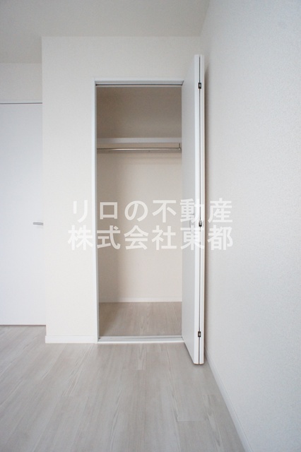 収納　収納はクローゼットタイプなので、整理整頓はかどります☆
