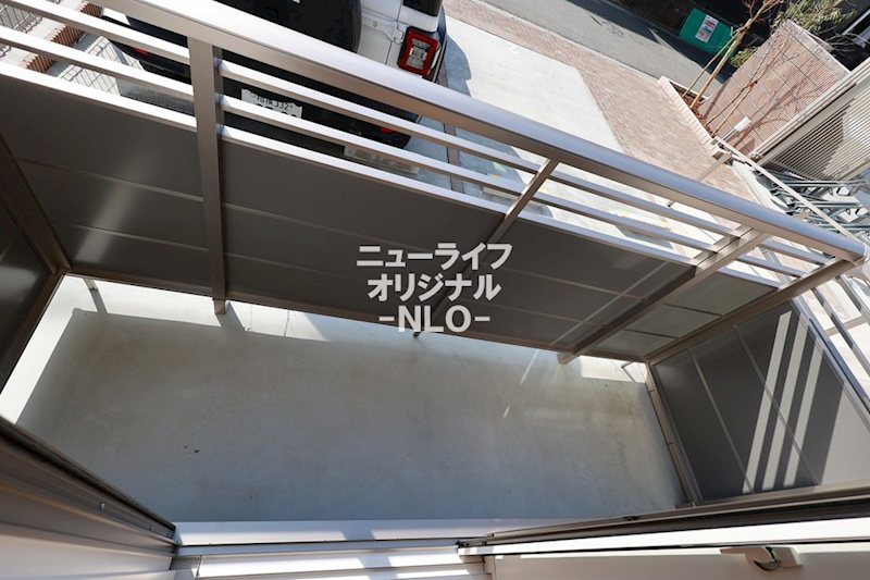 バルコニー　南に面しているので明るい陽光が差し込みます☆