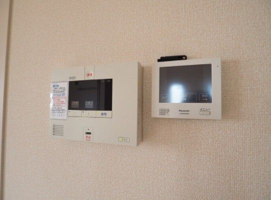 セキュリティ　☆モニター付きインターホン☆
