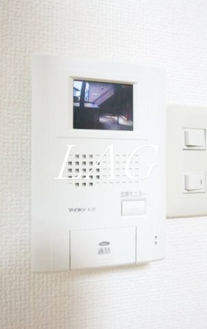 セキュリティ　モニター付きインターホンです。
