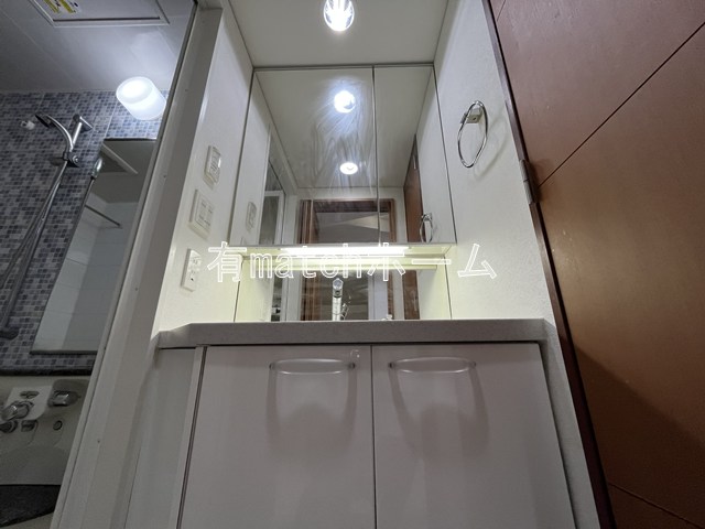 洗面設備　独立洗面化粧台が付いています イメージとして同物件別部屋のお